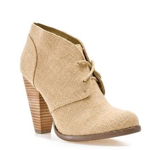 Seychelles Bismouth Burlap Booties - Picture 1 of 9